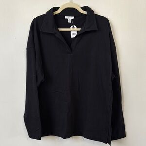 Topshop Oversized Black Women's Top NWT